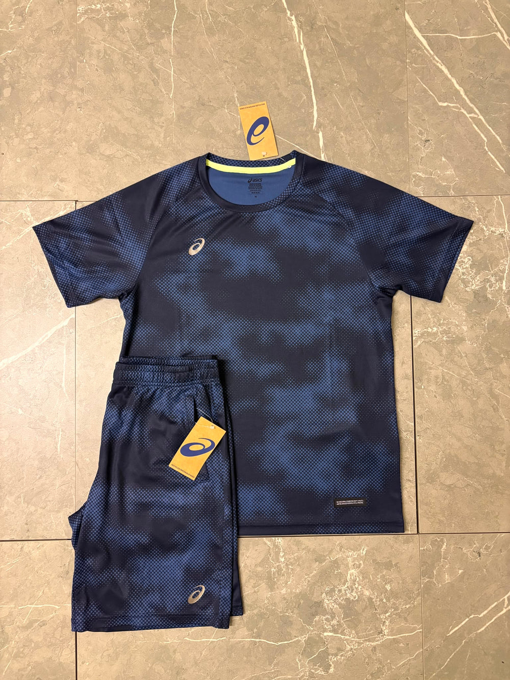 Asics Blue/Navy Digital Cloud 2 Piece Set